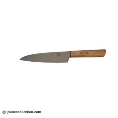 کارد سلاخی دسته چوبی سایز 4 فولاد آلمان حیدری-یک